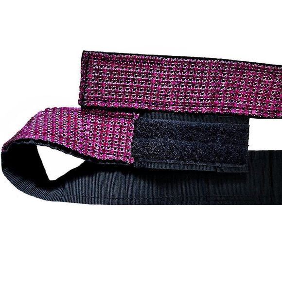 Vintage Y2K DOLCE & GABBANA Pink Swarovski Crystal Embellished Belt - Picture 11 of 11